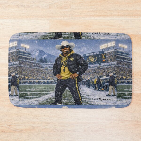 Item preview, Coach Prime Deion Sanders Colorado Buffaloes football designed and sold by The Art Queen Of Michigan .