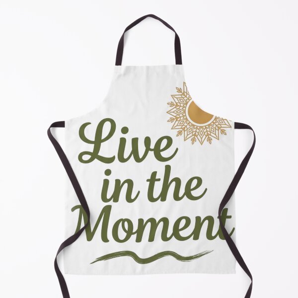 Item preview, Live in the Moment | Minimalist Boho Sun Aesthetic Quote Shirt designed and sold by Red66circle.