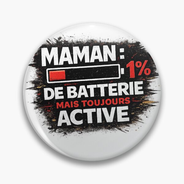 Item preview, MOM: 1% BATTERY BUT STILL ACTIVE designed and sold by 97-caboutique.