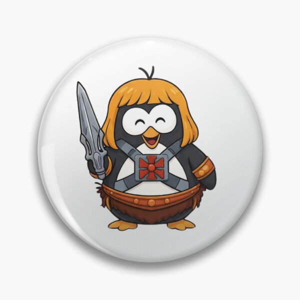 Item preview, Fantasy cosplaying penguin - Heroic Eternia legends designed and sold by PoppyThePenguin.