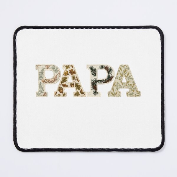 Item preview, Papa Botanical Faux Patchwork Vintage Father Grandpa Cottagecore Minimal Design designed and sold by Panom Suavichien.