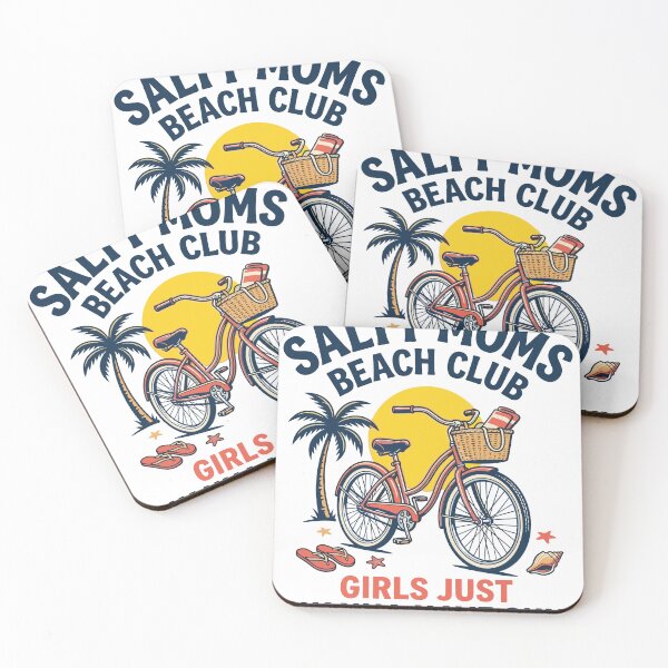 Item preview, Salty Moms Beach Club Cruiser Bike Girls Trip designed and sold by KroghDs.