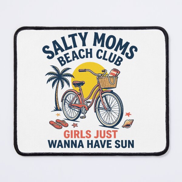Item preview, Salty Moms Beach Club Cruiser Bike Girls Trip designed and sold by KroghDs.