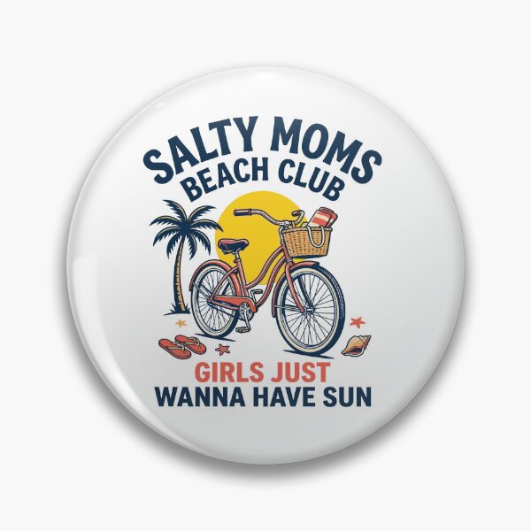 Item preview, Salty Moms Beach Club Cruiser Bike Girls Trip designed and sold by KroghDs.