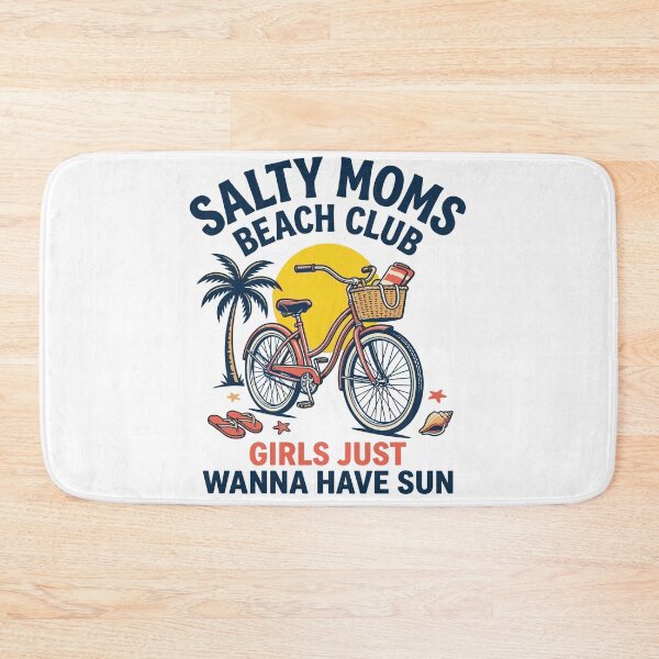 Item preview, Salty Moms Beach Club Cruiser Bike Girls Trip designed and sold by KroghDs.