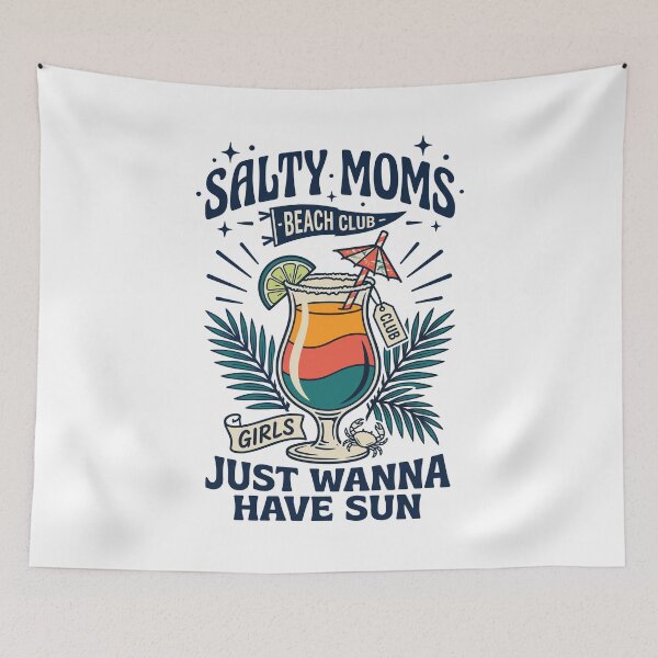 Item preview, Salty Moms Tropical Cocktail Beach Vacation designed and sold by KroghDs.