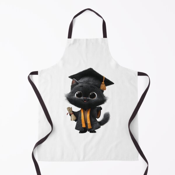 Item preview, Cute Black Cat Graduation Cap Gown Diploma Funny Cat Graduate Gift Class of 2026 Cat Lover designed and sold by CozyPawCo.