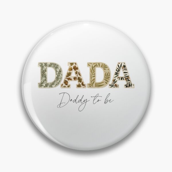 Item preview, Daddy To Be Shirt Design Pregnancy Reveal New Dad Gift Botanical Patchwork designed and sold by Panom Suavichien.
