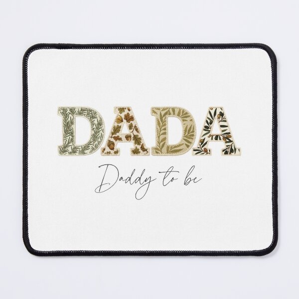 Item preview, Daddy To Be Shirt Design Pregnancy Reveal New Dad Gift Botanical Patchwork designed and sold by Panom Suavichien.