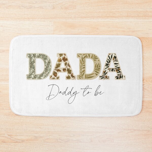 Item preview, Daddy To Be Shirt Design Pregnancy Reveal New Dad Gift Botanical Patchwork designed and sold by Panom Suavichien.