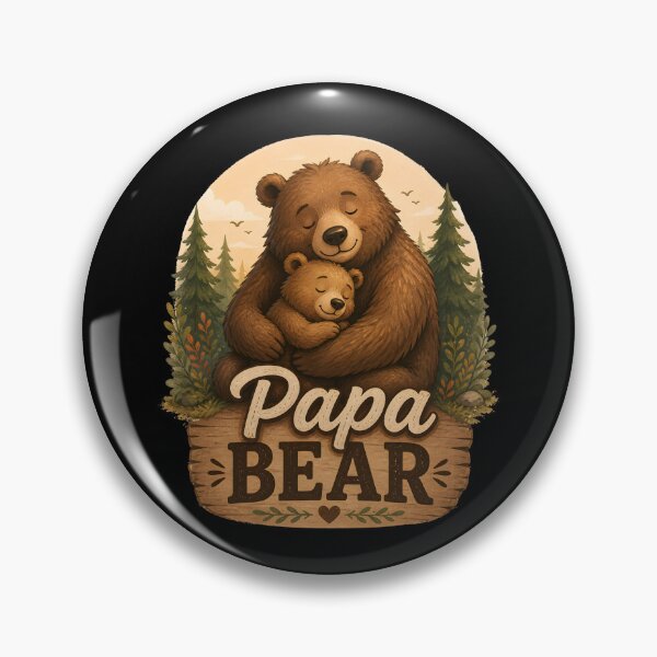 Item preview, Papa Bear Cute Woodland Father’s Day T-Shirt designed and sold by FestivityFinds.