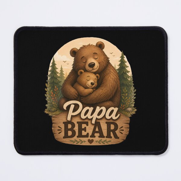 Item preview, Papa Bear Cute Woodland Father’s Day T-Shirt designed and sold by FestivityFinds.