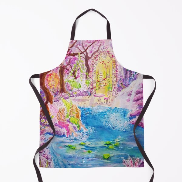 Item preview, Pink Fairy world in magical land designed and sold by ZiehrArt.
