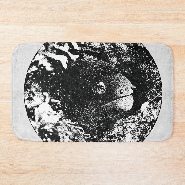 Item preview, Moray Eel Dark Ocean Natural History Circular Art designed and sold by Ghoul Enterprises.