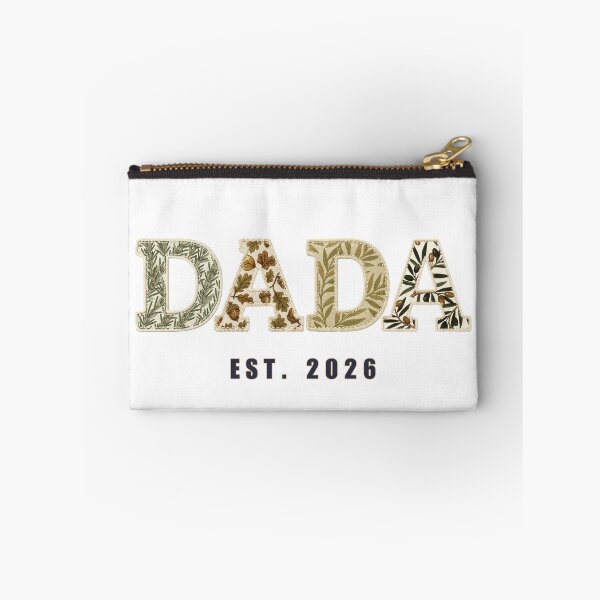 Item preview, Dada Est 2026 Shirt Design New Dad First Time Father Botanical Patchwork Gift designed and sold by Panom Suavichien.