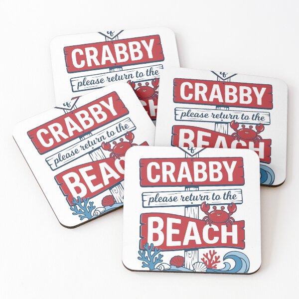 Item preview, If Crabby Please Return To The Beach Funny Crab designed and sold by KroghDs.