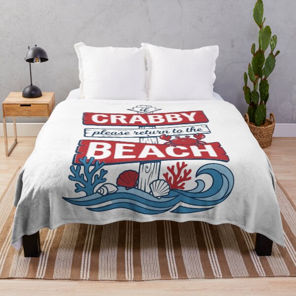 Item preview, If Crabby Please Return To The Beach Funny Crab designed and sold by KroghDs.
