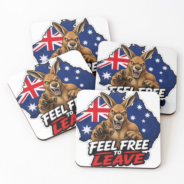 Item preview, Australia Feel Free to Leave designed and sold by Kirrindy Designs.
