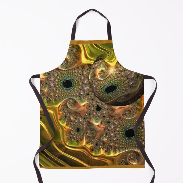 Item preview, Liquid Gold Fractal Dream designed and sold by Yolanda Caporn Art.