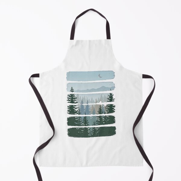 Item preview, Vintage Forest Horizon Slice Landscape designed and sold by drawlinershop.