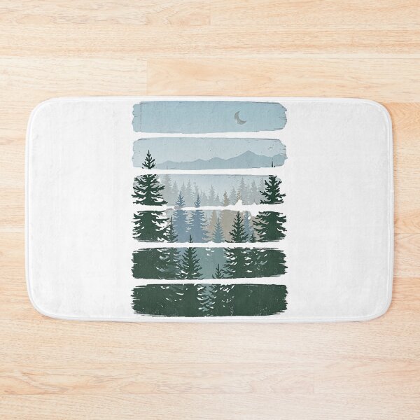 Item preview, Vintage Forest Horizon Slice Landscape designed and sold by drawlinershop.