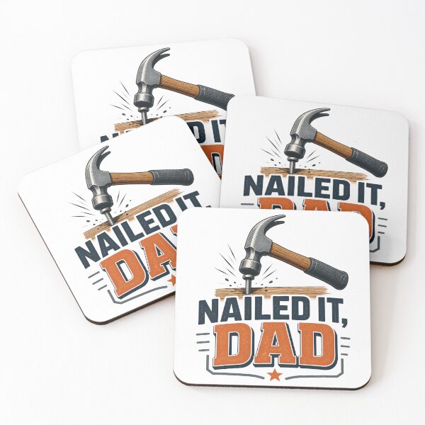 Item preview, Nailed It Dad Funny Carpenter Father’s Day T-Shirt designed and sold by FestivityFinds.