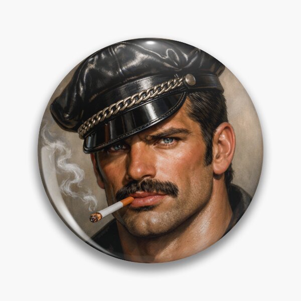 Item preview, Gay Leather Daddy Biker Leather Bar Days Leder Pride Graphic Design designed and sold by ItsAKinkThing.