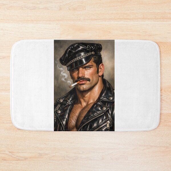 Item preview, Gay Leather Daddy Biker Leather Bar Days Leder Pride Graphic Design designed and sold by ItsAKinkThing.