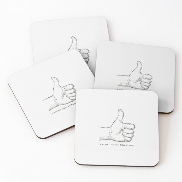 Item preview, I Came. I Saw. I Liked You. designed and sold by TeeHee Puns.