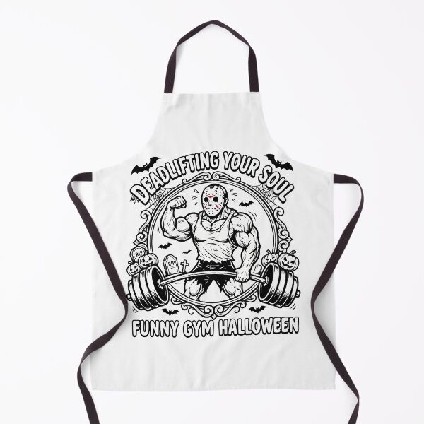 Item preview, Deadlifting Your Soul - Funny Jason Halloween Gym designed and sold by Brexmore3.