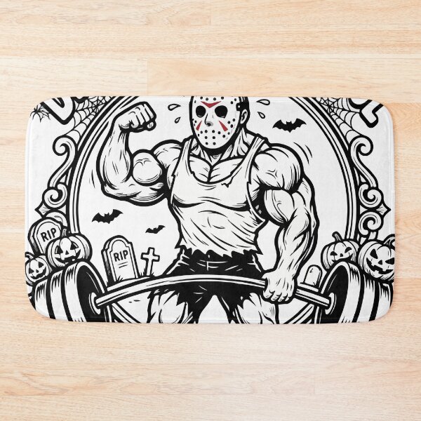 Item preview, Deadlifting Your Soul - Funny Jason Halloween Gym designed and sold by Brexmore3.