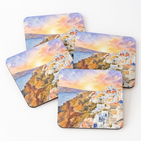 Item preview, Santorini Caldera designed and sold by HOMETOWN86.
