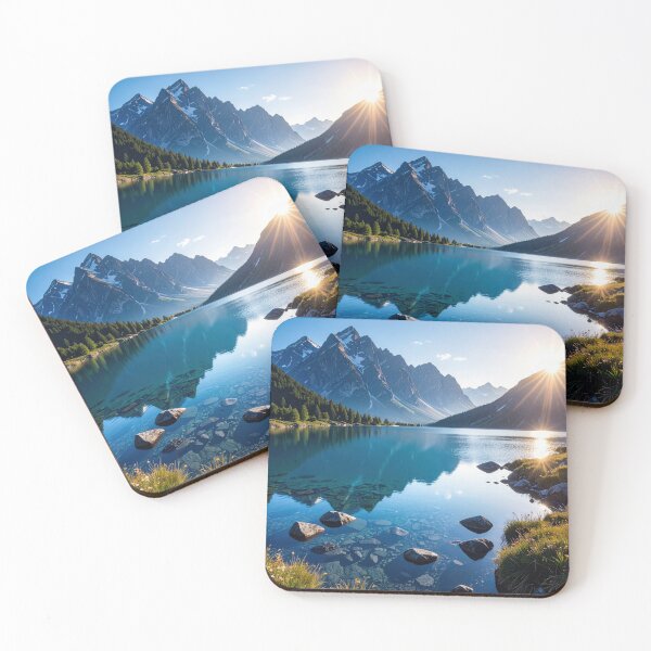 Item preview, pristine mountain landscape designed and sold by psychoshadow.