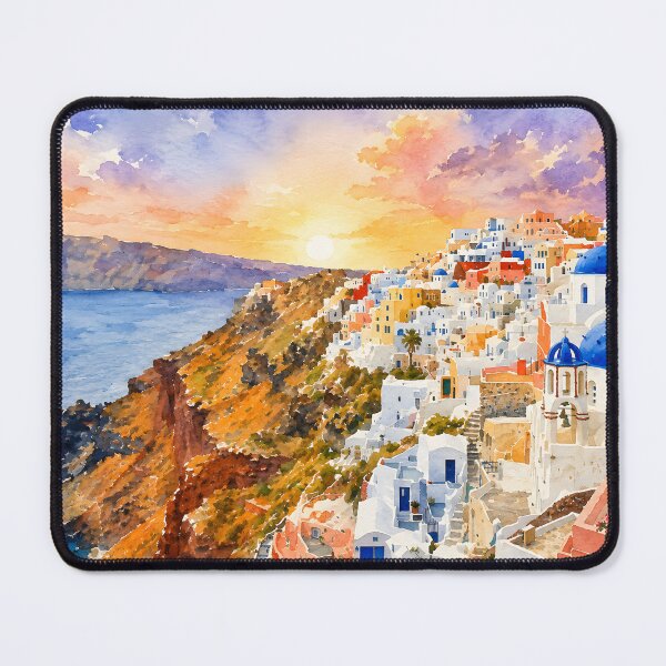 Item preview, Santorini Caldera designed and sold by HOMETOWN86.