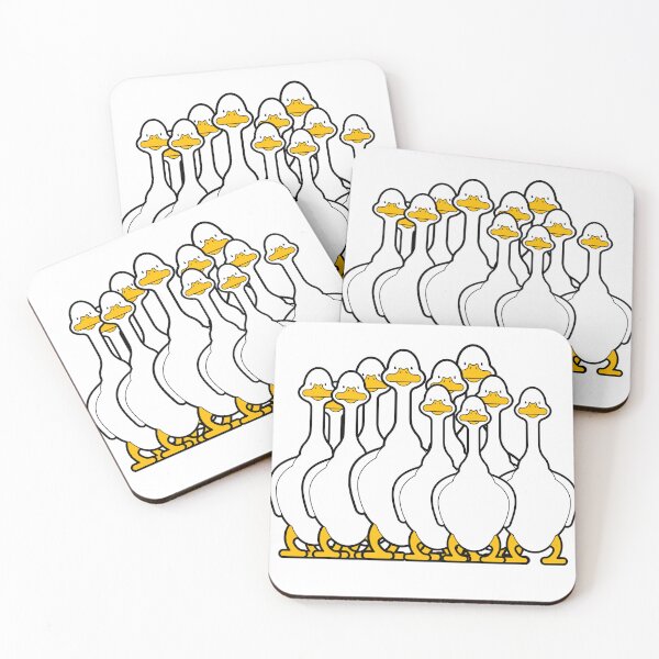Item preview, Staring Geese Graphic designed and sold by socialarmour.