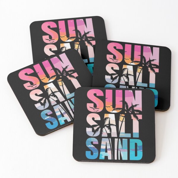 Item preview, Sun Sand Salt Retro Beach Aesthetic Design designed and sold by The craft.
