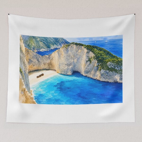 Item preview, Navagio Beach designed and sold by HOMETOWN86.