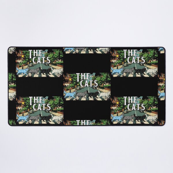 Item preview, The Cats - Retro Abbey Road designed and sold by Nacho Average Designs.