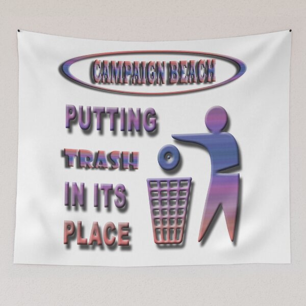 Item preview, Campaign of the beach Design #6 designed and sold by bockmaster.
