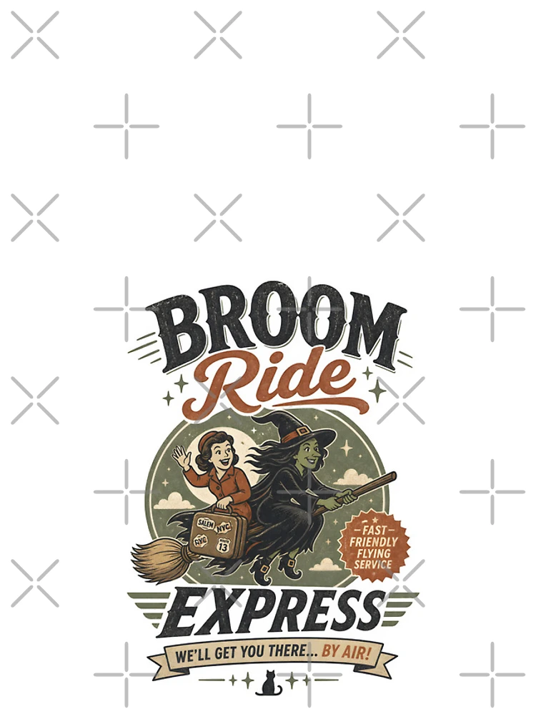 Thumbnail 4 of 4, iPhone Case, Broom Ride Express designed and sold by CreativePrints3.