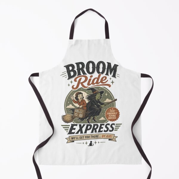 Item preview, Broom Ride Express designed and sold by CreativePrints3.