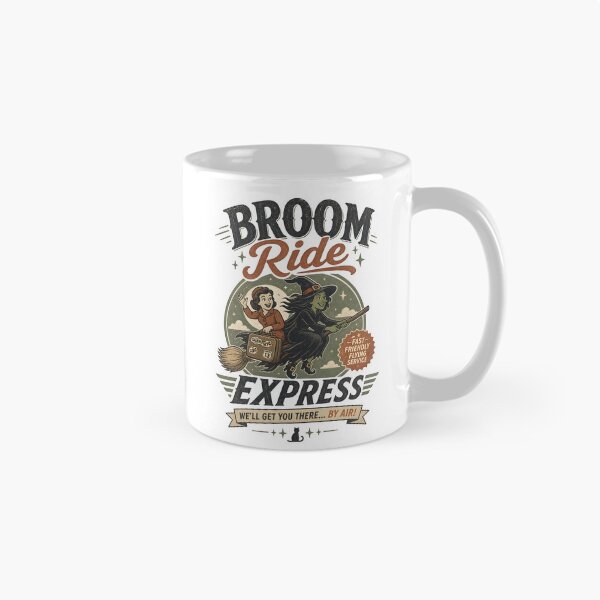 Item preview, Broom Ride Express designed and sold by CreativePrints3.