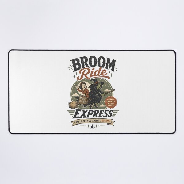 Item preview, Broom Ride Express designed and sold by CreativePrints3.