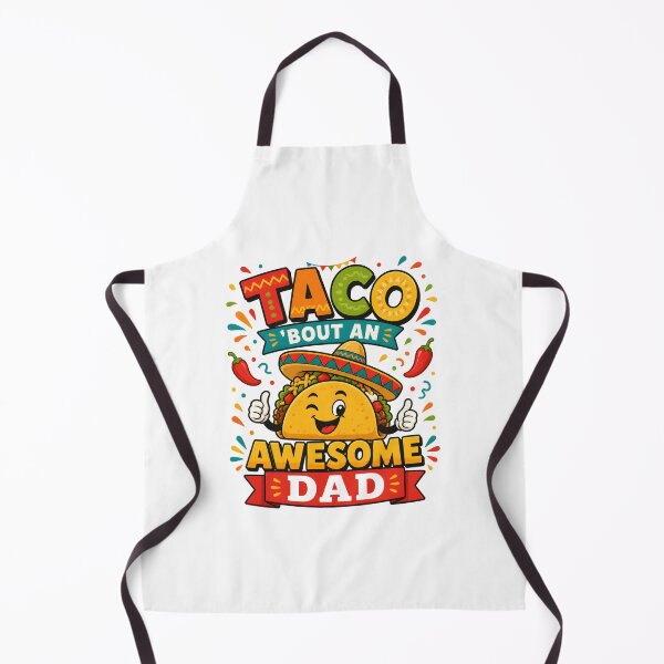 Item preview, Taco ’Bout an Awesome Dad Funny Taco Fiesta Father’s Day T-Shirt designed and sold by FestivityFinds.