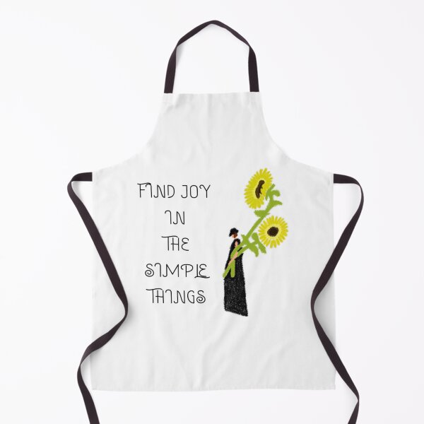 Item preview, Find Joy In The Simple Things Sunflower Girl designed and sold by RozlinaROZ.