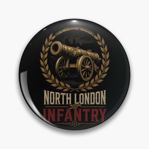 Item preview, North London Infantry Cannon Vintage Style designed and sold by artditisme.