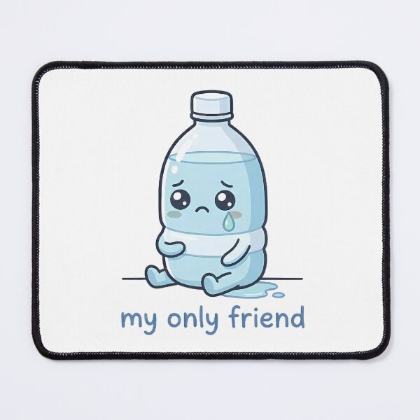 Item preview, My Only Friend Water Bottle designed and sold by LYZ7VANI.