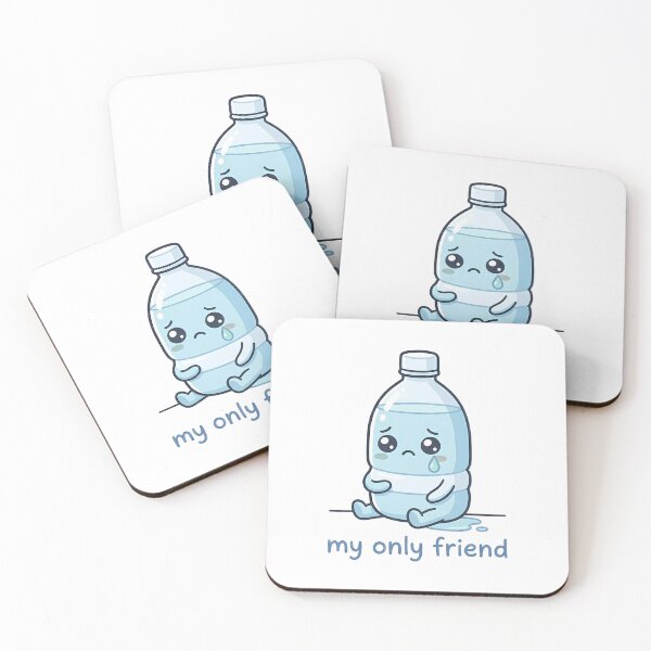 Item preview, My Only Friend Water Bottle designed and sold by LYZ7VANI.