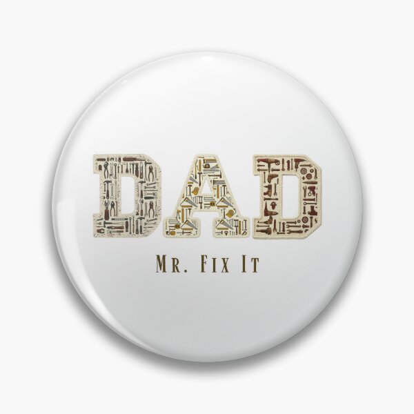 Item preview, Mr Fix It Dad Shirt Handyman Tools Faux Patchwork Builder Dad Fathers Day Gift Tee designed and sold by Panom Suavichien.