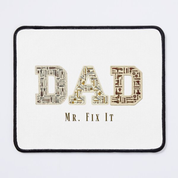 Item preview, Mr Fix It Dad Shirt Handyman Tools Faux Patchwork Builder Dad Fathers Day Gift Tee designed and sold by Panom Suavichien.